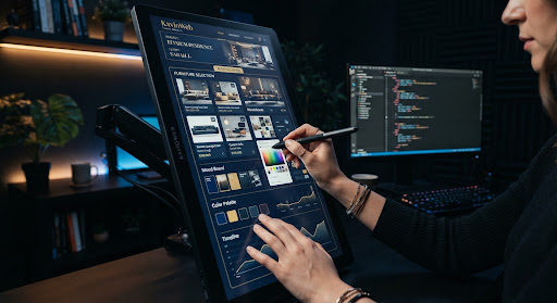 Đội ngũ Kavio trao đổi về cấu trúc website